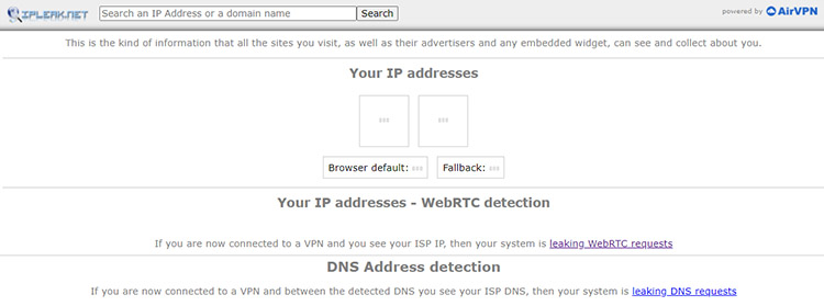 DNS Leak Test